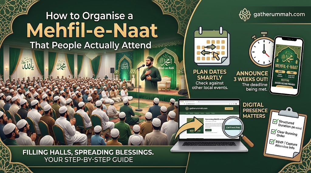 How to Organise a Mehfil-e-Naat That People Actually Attend