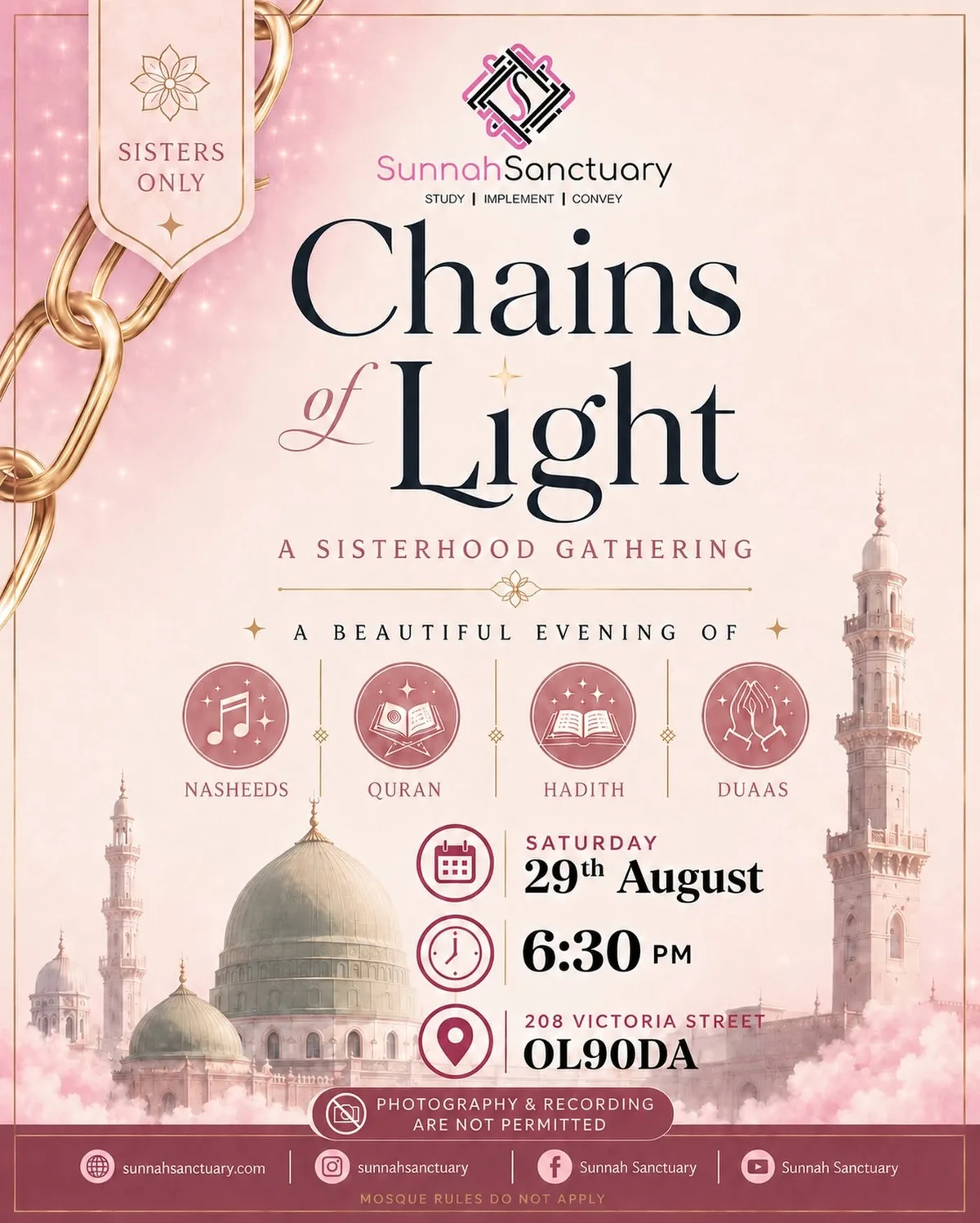 Chains of Light: a Sisterhood Gathering